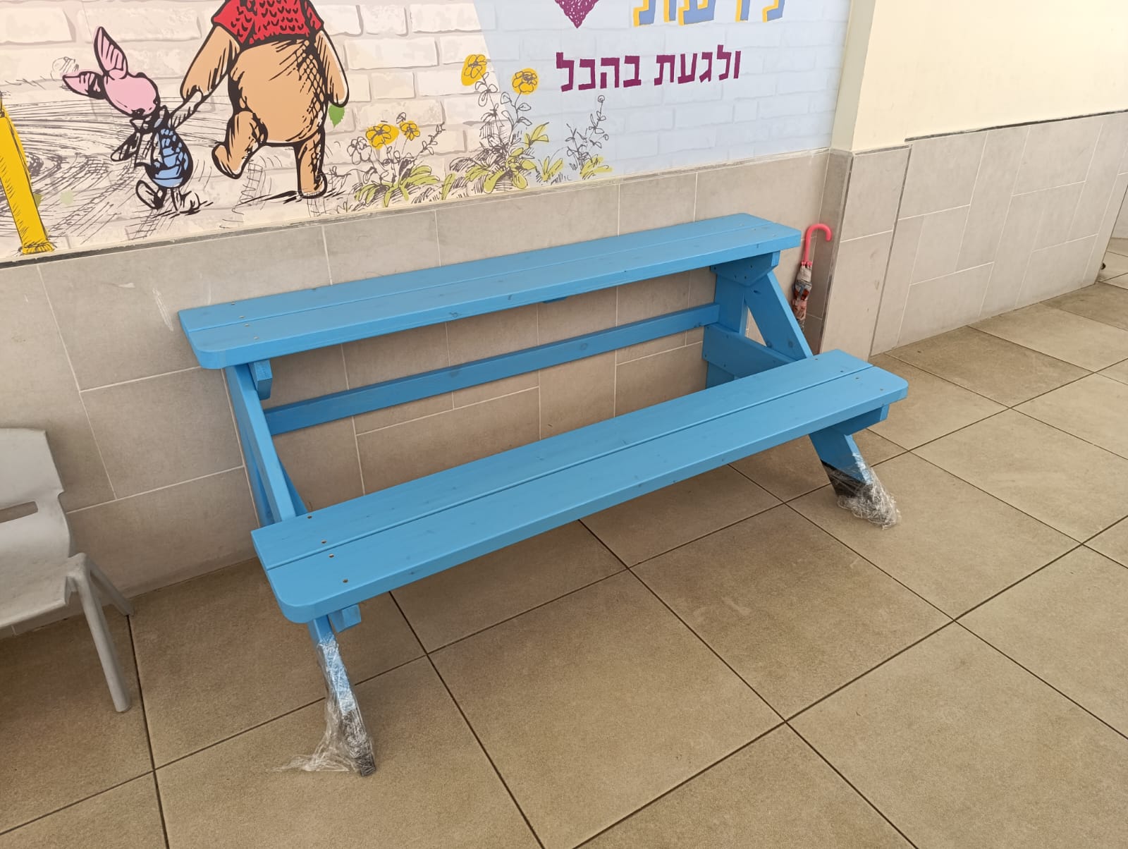 ספסל חצי שולחני – תמונה 4